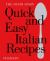 Quick and Easy Italian Recipes