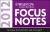 Wiley CPA Exam Review Focus Notes 2012 : Business Environment and Concepts
