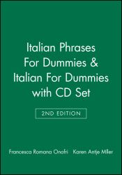Italian Phrases for Dummies and Italian for Dummies with CD Set