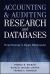 Accounting and Auditing Research and Databases