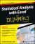 Statistical Analysis with Excel for Dummies