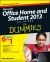 Microsoft Office Home and Student Edition 2013 All-in-One For Dummies