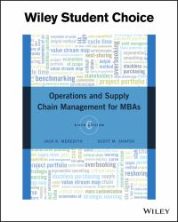 Operations and Supply Chain Management for MBAs