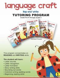 Language Craft Rap and Write Tutoring Program Grades Pre-K - 3 : What Students Will Learn