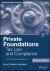 Private Foundations : Tax Law and Compliance
