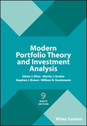 Modern Portfolio Theory and Investment Analysis