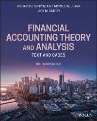 Financial Accounting Theory and Analysis : Text and Cases