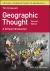 Geographic Thought : A Critical Introduction