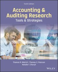 Accounting and Auditing Research : Tools and Strategies