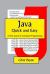 Java Quick and Easy : A First Course in Computer Programming