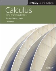 Calculus : Early Transcendentals
