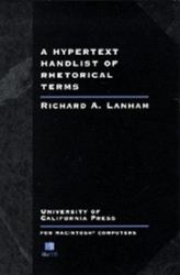 A Hypertext Handlist of Rhetorical Terms : For Macintosh Computers