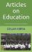 Articles on Education : Education in Bangladesh:Problems and Challenges Articles on Education : Education in Bangladesh:Problems and Challenges