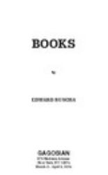 Books of Edward Ruschas