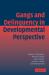 Gangs and Delinquency in Developmental Perspective Gangs and Delinquency in Developmental Perspective
