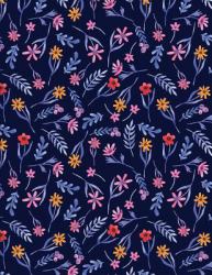 Flower Notebook : Flower Notebook Journal Lined Ruled Page for Girl Women Great for Writing Floral Blossom Leaves Nature Garden Cute Princess Blue Diary Note Pad Colorful Sweet Plant Composition Book (Large, 8. 5 X 11 Inches)