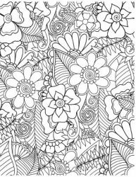 Flower Notebook : Flower Notebook Journal Lined Ruled Page for Girl Women Great for Writing Floral Blossom Leaves Nature Garden Cute Princess Diary Note Pad Colorful Sweet Plant Composition Book (Large, 8. 5 X 11 Inches)