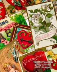 Valentine Greetings Diary Journal 8x10 180 Pages : Lined Diary Pages