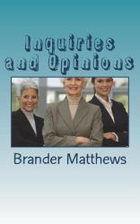 Inquiries and Opinions