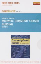 Community-Based Nursing - Pageburst e-Book on Kno (Retail Access Card) : An Introduction