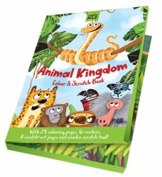 Animal Kingdom Color and Scratch Book : Color and Scratch Book