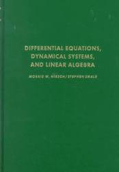 Differential Equations, Dynamical Systems, and Linear Algebra