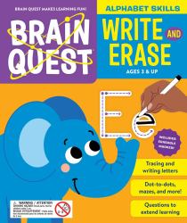 Brain Quest Write and Erase: Alphabet Skills