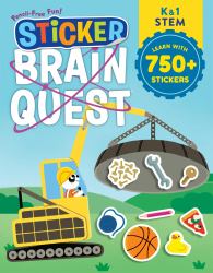 Sticker Brain Quest: Learn STEM with Stickers for Grades K And 1