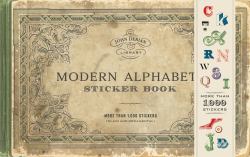 The John Derian Library: Modern Alphabets Sticker Book