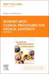 Clinical Procedures for Medical Assistants - Elsevier EBook on VitalSource (Retail Access Card)
