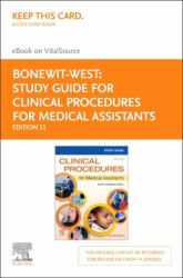 Study Guide for Clinical Procedures for Medical Assistants - Elsevier EBook on VitalSource (Retail Access Card)