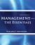 Management : The Essentials