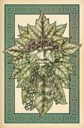 The Greenman Daily Journal : Parchment with Knotwork [1]