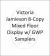 Victoria Jamieson 8-Copy MIXED Floor Display W/ GWP Tattoo Sheets
