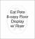 Eat Pete 8-Copy Floor Display W/ Riser
