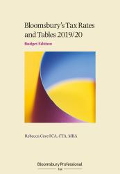 Tax Rates and Tables 2019/20: Budget Edition