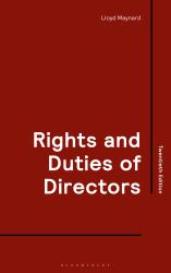 Rights and Duties of Directors