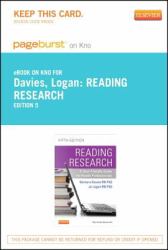 Reading Research - Pageburst e-Book on Kno (Retail Access Card) : A User-Friendly Guide for Health Professionals