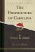The Proprietors of Carolina (Classic Reprint)