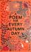 A Poem for Every Autumn Day A Poem for Every Autumn Day