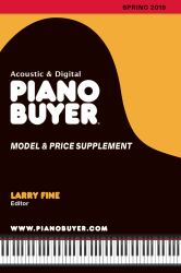 Piano Buyer Model and Price Supplement / Spring 2019