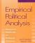 Empirical Political Analysis : Research Methods in Political Science