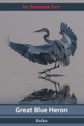 Great Blue Heron : Haiku