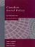 Canadian Social Policy : An Introduction