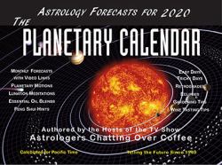 2020 Planetary Calendar Medium Wall