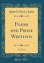 Poems and Prose Writings, Vol. 2 of 2 (Classic Reprint)
