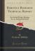 Robotics Research Technical Report, Vol. 2 : An Initial Finger Design for an Industrial Hand (Classic Reprint)