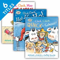 Doreen Cronin: Click, Clack and More Set 2 (Set)