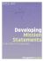 Developing Mission Statements : A Very Brief Introduction