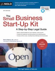 The Small Business Start-Up Kit : A Step-By-Step Legal Guide